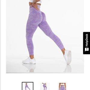 Lilac camo NVGTN M leggings
